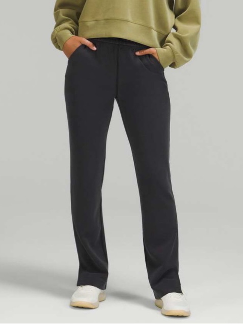 Lululemon Brushed Softstreme Split-Hem High-Rise Pant Size 8